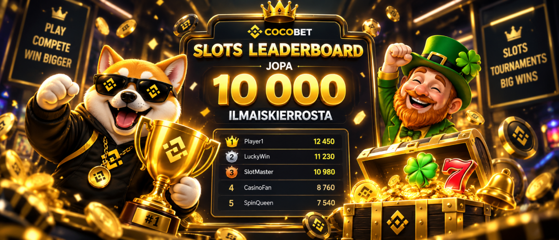 Slots Leaderboard ja 10 000 ilmaiskierrosta